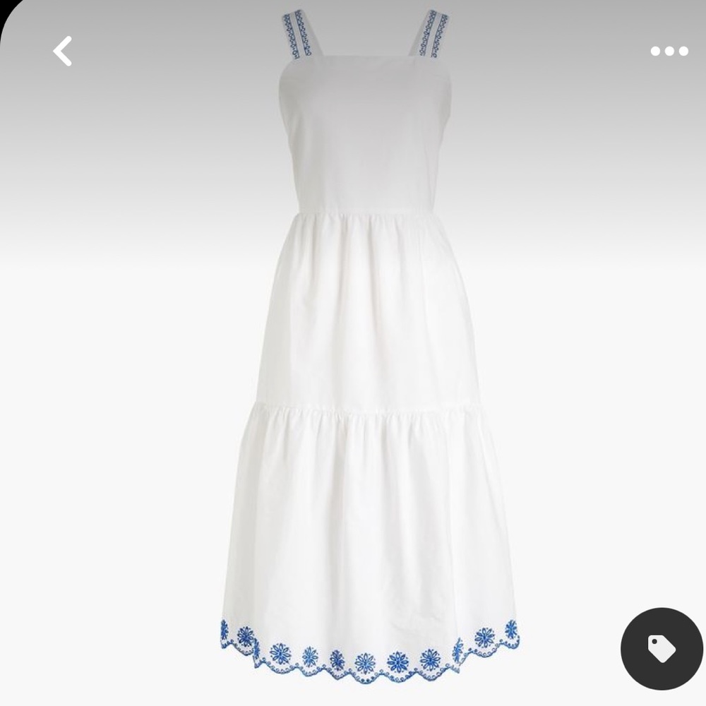 J. Crew Factory midi dress. Only worn once